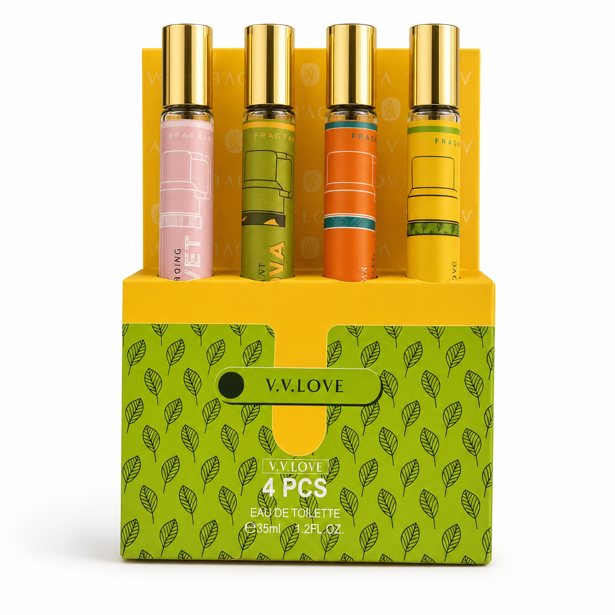 Set Of 4 Charming Fresh V.V Love 4 x 35ML Perfume