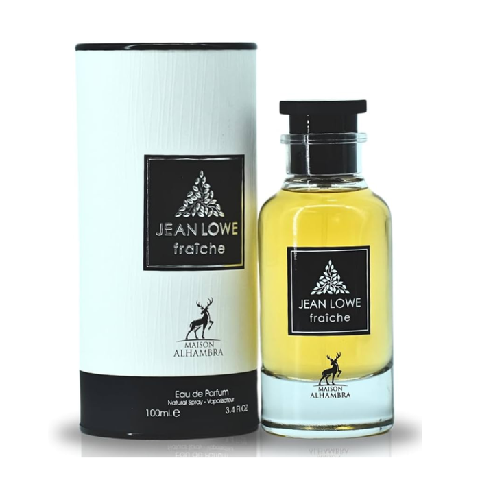 Perfume Maison Alhambra Lower Fraiche en botella de 100 ml con diseño elegante y moderno.