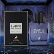 Maison Alhambra Maître de Blue EDP 100ml – Perfume Masculino Oriental Amaderado