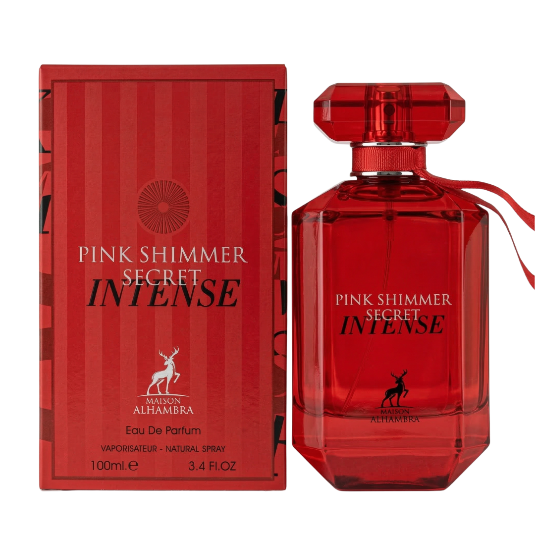 Maison Alhambra Pink Shimmer Secret Intense EDP 100ml – Perfume Femenino Floral Frutal