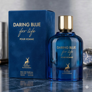 Maison Alhambra Daring Blue For Life EDP 100ml – Perfume Masculino Aromático Fresco