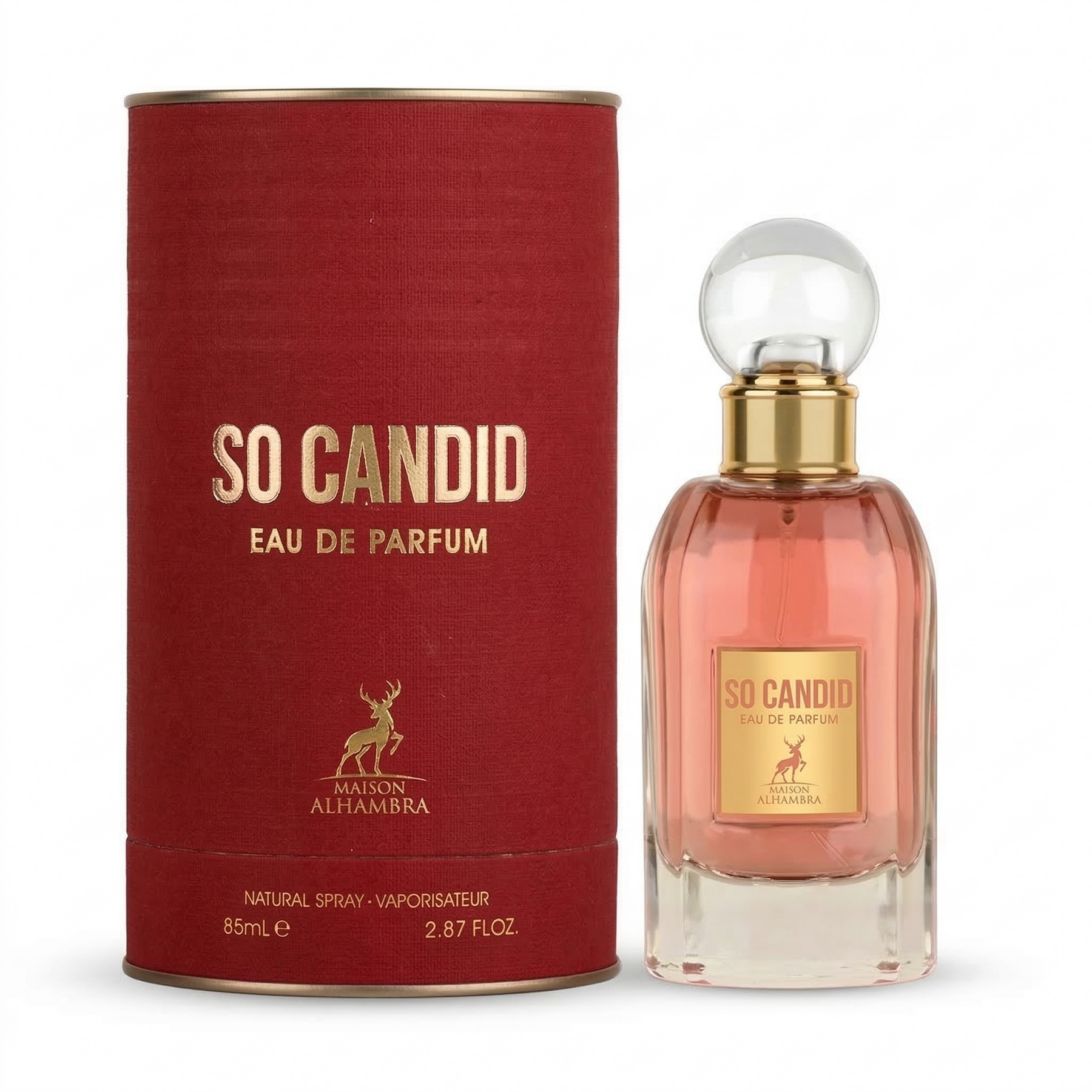 Maison Alhambra So Candid EDP 85ml – Perfume Femenino Floral Delicado