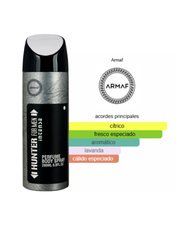 Armaf Hunter For Men Intense Desodorante Spray 200ml – Frescura Masculina Intensa