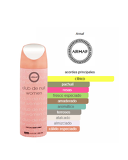 Armaf Club de Nuit Woman Desodorante Spray 200ml – Frescura Femenina Elegante