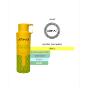 Armaf Odyssey Limoni Fresh Edition Desodorante Spray 200ml – Frescura Cítrica Unisex