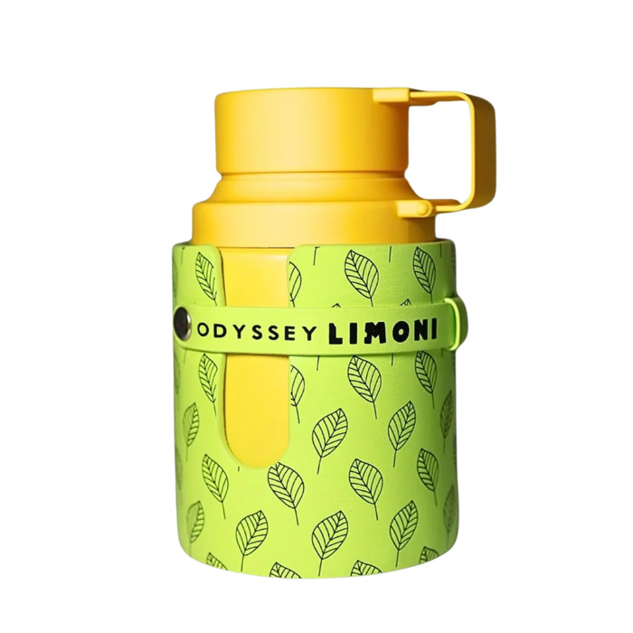 Perfume Armaf Odyssey Limoni Edition de 100ml con frasco elegante y diseño moderno, ideal para ocasiones especiales.