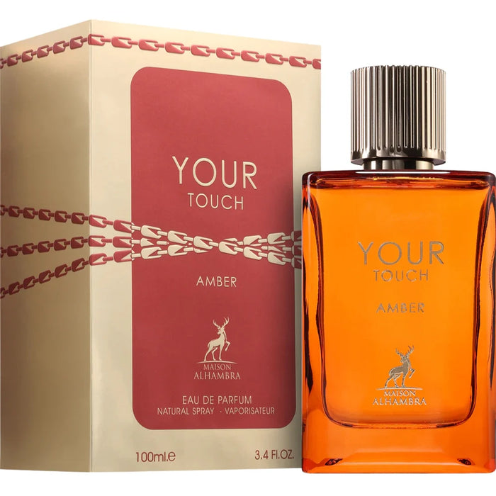 Maison Alhambra Your Touch Amber Edp 100Ml Unisex (Emporio Armani Stronger With You Amber)