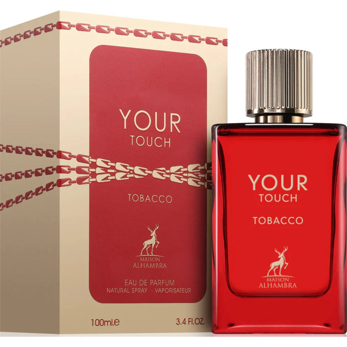 Maison Alhambra Your Touch tobacco Edp 100Ml Hombre (Emporio Armani Stronger With You Tobacco)